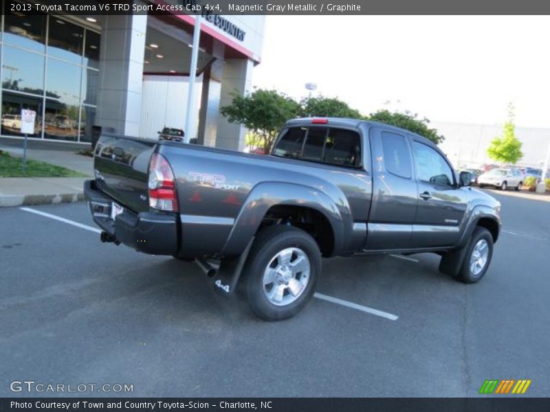 Magnetic Gray Metallic / Graphite 2013 Toyota Tacoma V6 TRD Sport Access Cab 4x4