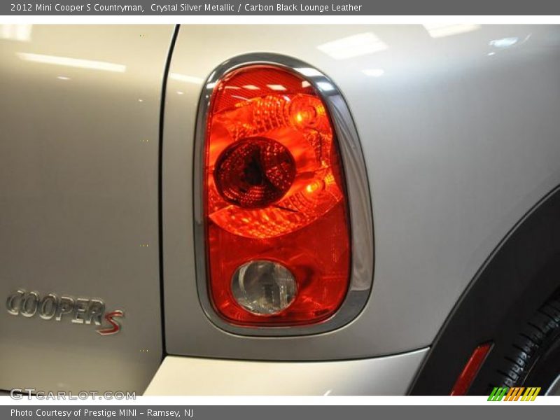 Crystal Silver Metallic / Carbon Black Lounge Leather 2012 Mini Cooper S Countryman