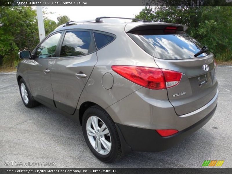 Chai Bronze / Taupe 2012 Hyundai Tucson GLS