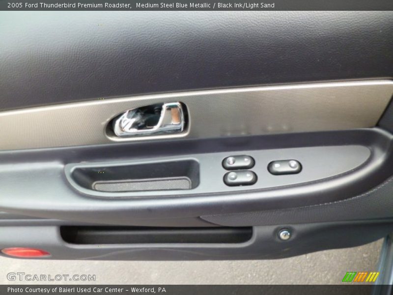Medium Steel Blue Metallic / Black Ink/Light Sand 2005 Ford Thunderbird Premium Roadster