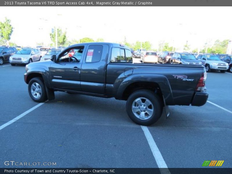 Magnetic Gray Metallic / Graphite 2013 Toyota Tacoma V6 TRD Sport Access Cab 4x4