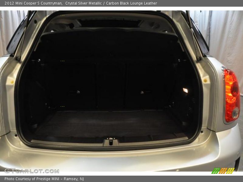 Crystal Silver Metallic / Carbon Black Lounge Leather 2012 Mini Cooper S Countryman