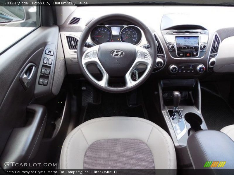 Chai Bronze / Taupe 2012 Hyundai Tucson GLS