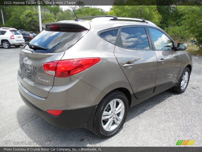 Chai Bronze / Taupe 2012 Hyundai Tucson GLS