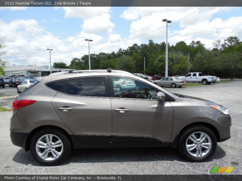 Chai Bronze / Taupe 2012 Hyundai Tucson GLS