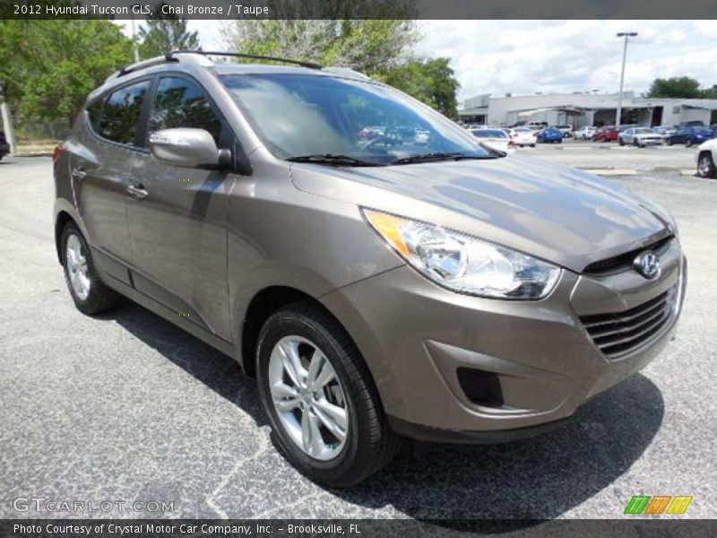 Chai Bronze / Taupe 2012 Hyundai Tucson GLS