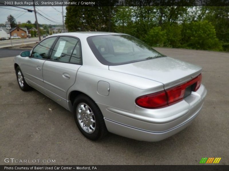 Sterling Silver Metallic / Graphite 2003 Buick Regal LS