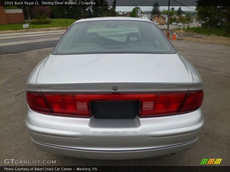 Sterling Silver Metallic / Graphite 2003 Buick Regal LS