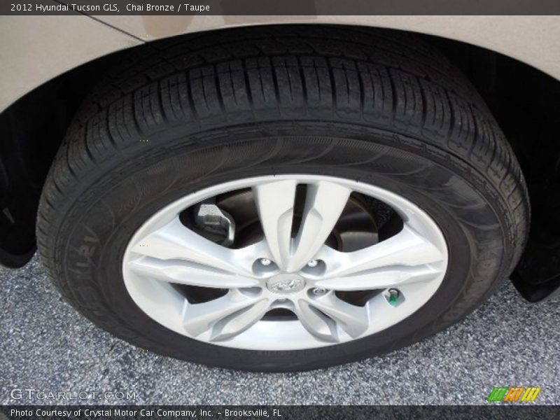 Chai Bronze / Taupe 2012 Hyundai Tucson GLS