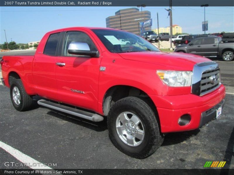 Front 3/4 View of 2007 Tundra Limited Double Cab