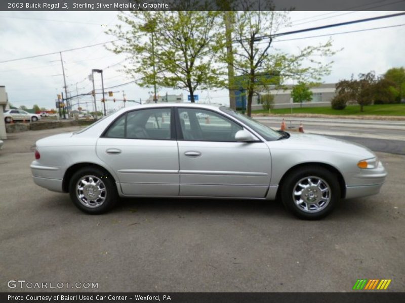 Sterling Silver Metallic / Graphite 2003 Buick Regal LS