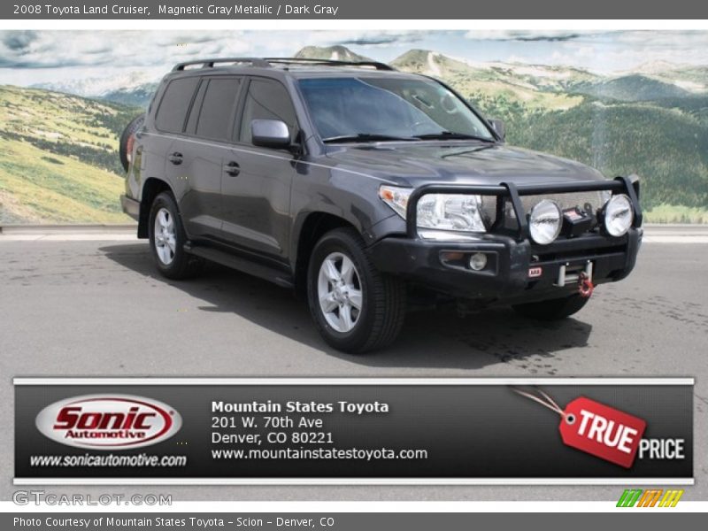Magnetic Gray Metallic / Dark Gray 2008 Toyota Land Cruiser