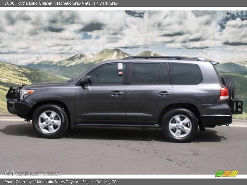 Magnetic Gray Metallic / Dark Gray 2008 Toyota Land Cruiser