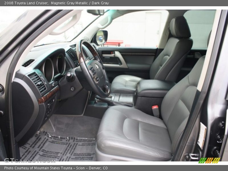 Magnetic Gray Metallic / Dark Gray 2008 Toyota Land Cruiser