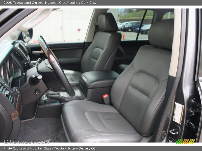 Magnetic Gray Metallic / Dark Gray 2008 Toyota Land Cruiser