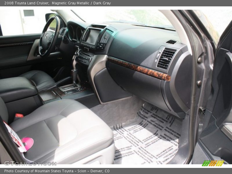 Magnetic Gray Metallic / Dark Gray 2008 Toyota Land Cruiser