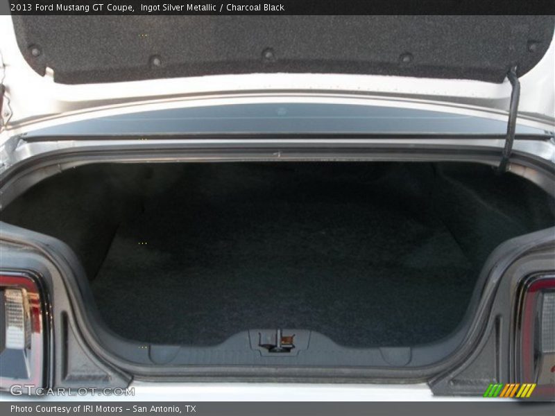 Ingot Silver Metallic / Charcoal Black 2013 Ford Mustang GT Coupe