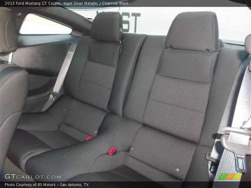 Ingot Silver Metallic / Charcoal Black 2013 Ford Mustang GT Coupe