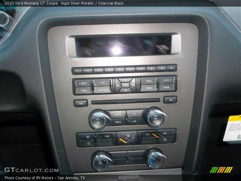 Ingot Silver Metallic / Charcoal Black 2013 Ford Mustang GT Coupe