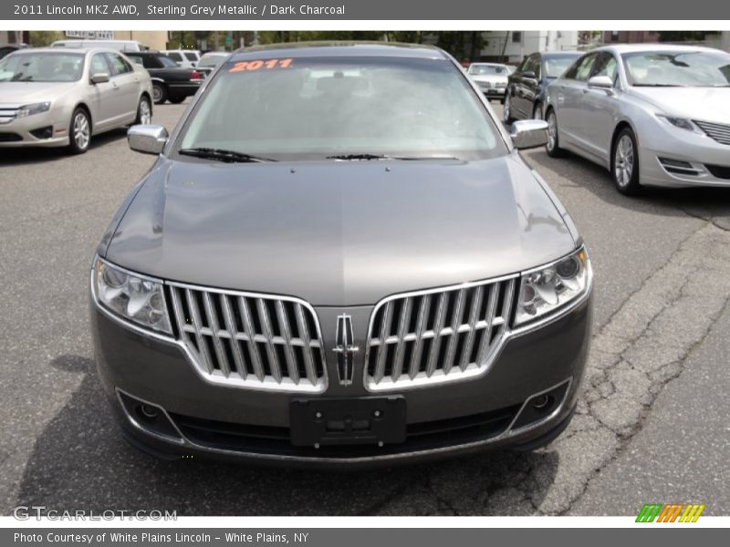 Sterling Grey Metallic / Dark Charcoal 2011 Lincoln MKZ AWD