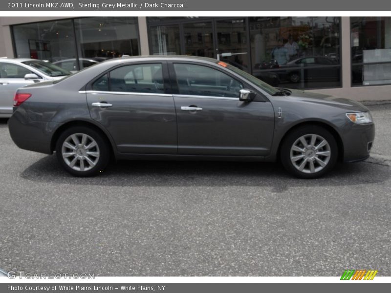 Sterling Grey Metallic / Dark Charcoal 2011 Lincoln MKZ AWD