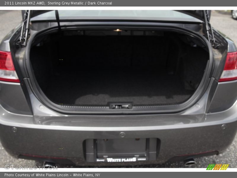 Sterling Grey Metallic / Dark Charcoal 2011 Lincoln MKZ AWD