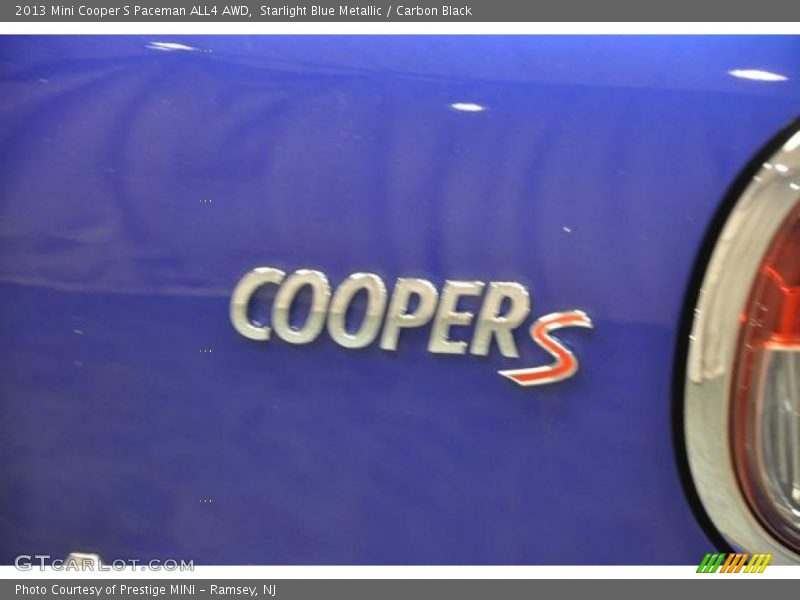 Starlight Blue Metallic / Carbon Black 2013 Mini Cooper S Paceman ALL4 AWD