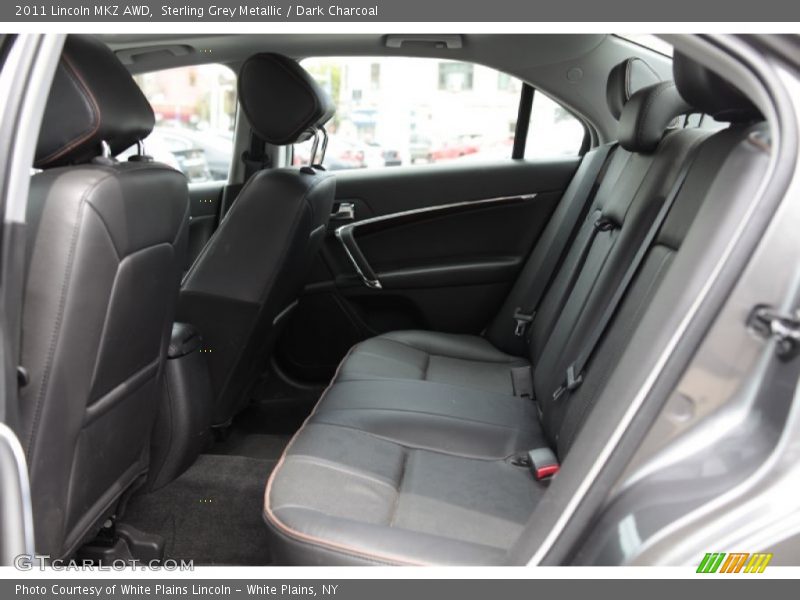 Sterling Grey Metallic / Dark Charcoal 2011 Lincoln MKZ AWD