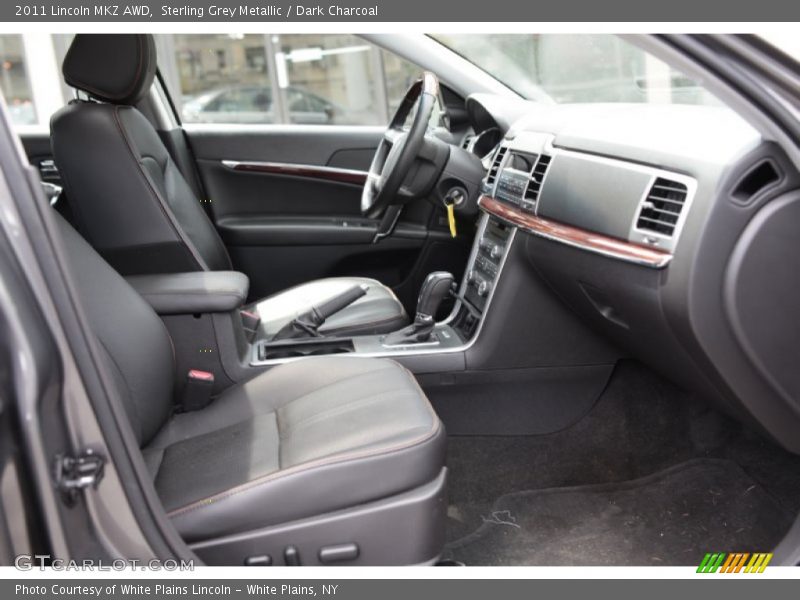 Sterling Grey Metallic / Dark Charcoal 2011 Lincoln MKZ AWD