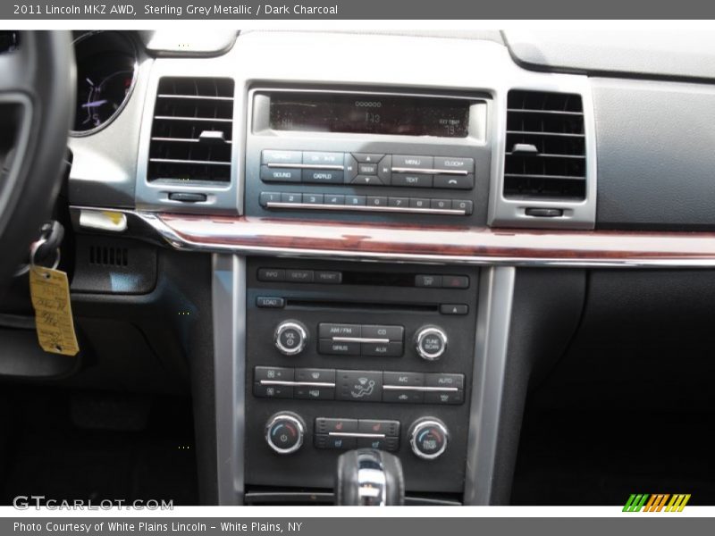 Sterling Grey Metallic / Dark Charcoal 2011 Lincoln MKZ AWD