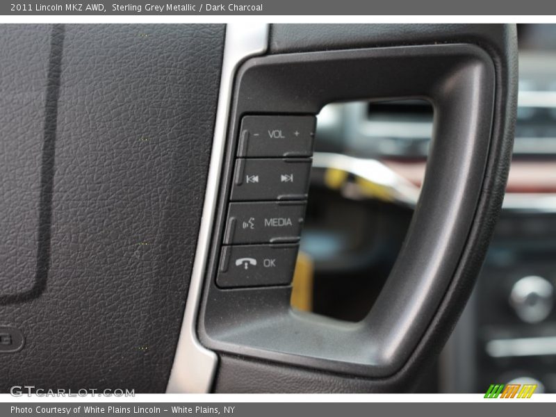 Sterling Grey Metallic / Dark Charcoal 2011 Lincoln MKZ AWD