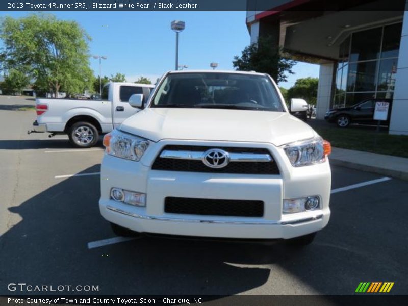 Blizzard White Pearl / Black Leather 2013 Toyota 4Runner SR5