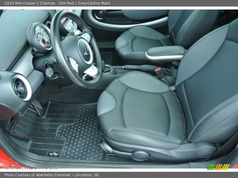 Chili Red / Grey/Carbon Black 2010 Mini Cooper S Clubman