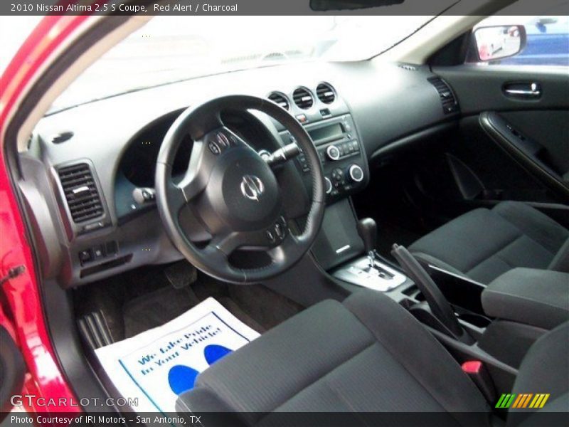 Red Alert / Charcoal 2010 Nissan Altima 2.5 S Coupe