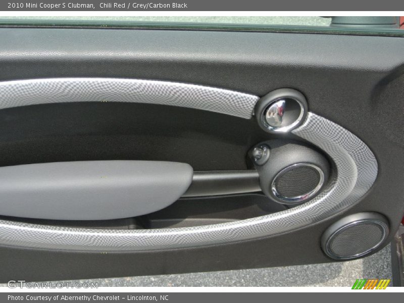 Chili Red / Grey/Carbon Black 2010 Mini Cooper S Clubman