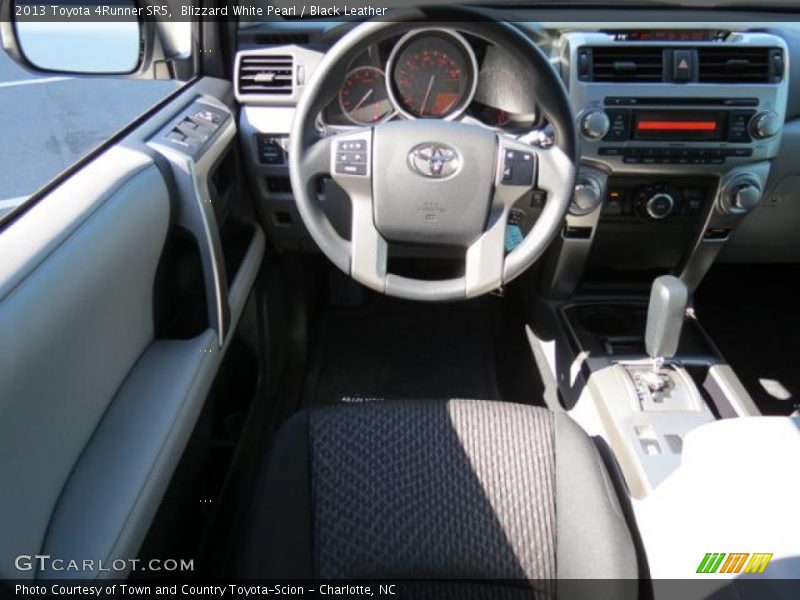 Blizzard White Pearl / Black Leather 2013 Toyota 4Runner SR5