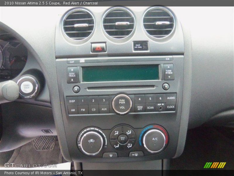 Red Alert / Charcoal 2010 Nissan Altima 2.5 S Coupe