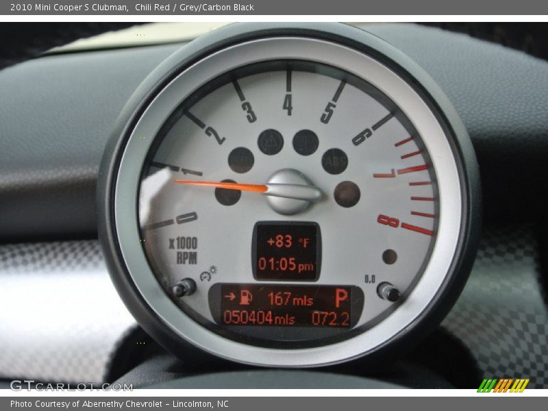 Chili Red / Grey/Carbon Black 2010 Mini Cooper S Clubman