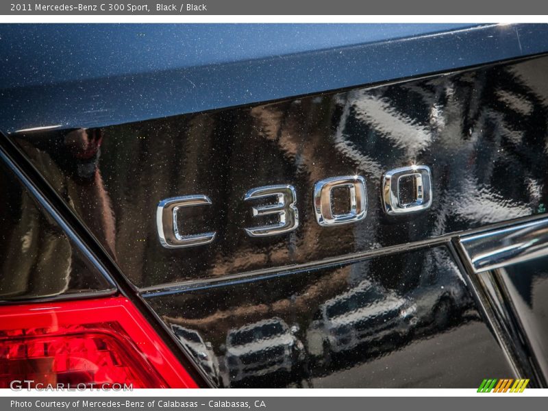 Black / Black 2011 Mercedes-Benz C 300 Sport