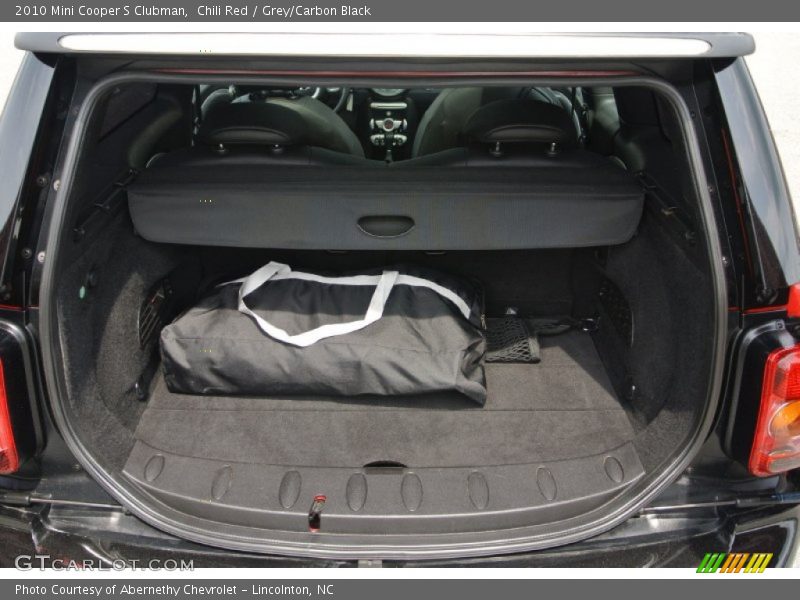Chili Red / Grey/Carbon Black 2010 Mini Cooper S Clubman
