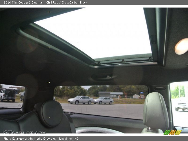 Chili Red / Grey/Carbon Black 2010 Mini Cooper S Clubman