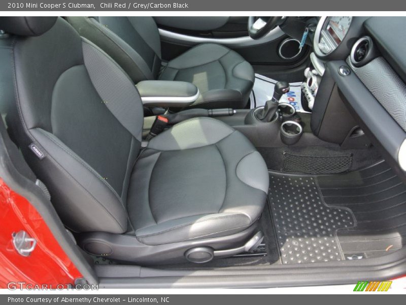 Chili Red / Grey/Carbon Black 2010 Mini Cooper S Clubman
