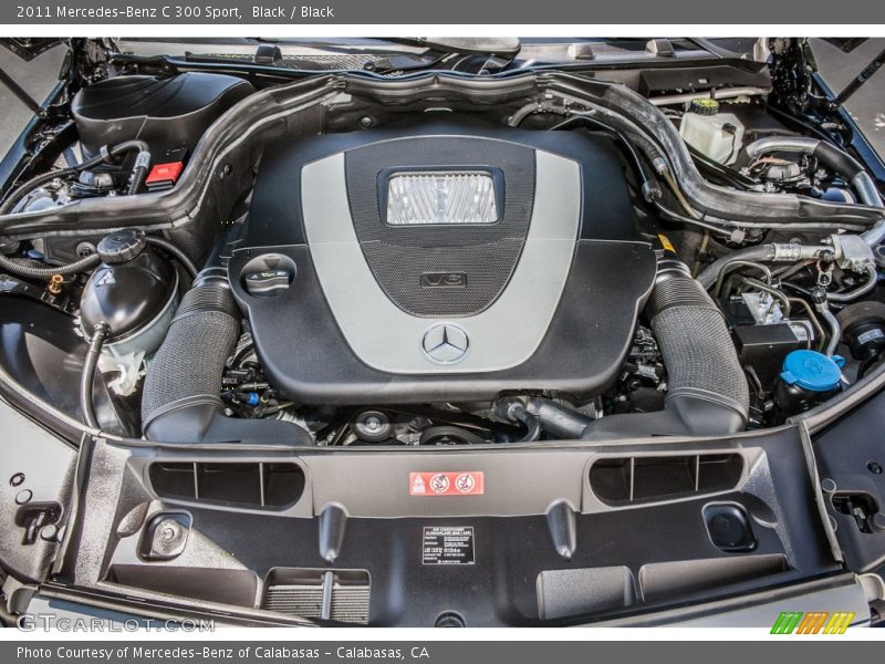 Black / Black 2011 Mercedes-Benz C 300 Sport