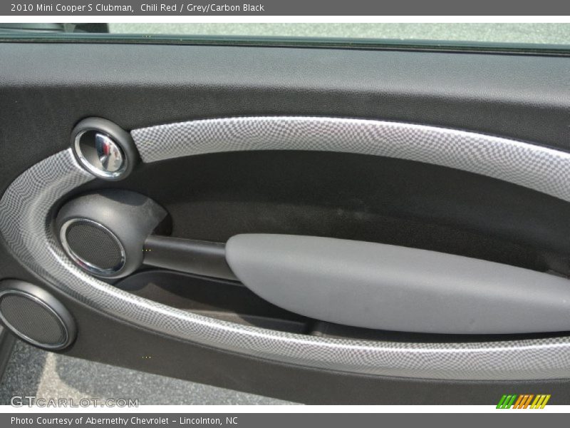 Chili Red / Grey/Carbon Black 2010 Mini Cooper S Clubman