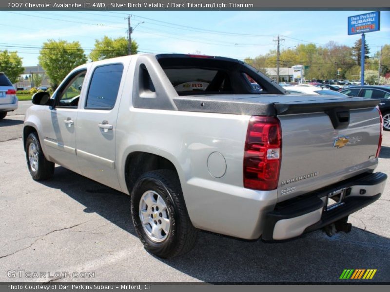 Silver Birch Metallic / Dark Titanium/Light Titanium 2007 Chevrolet Avalanche LT 4WD