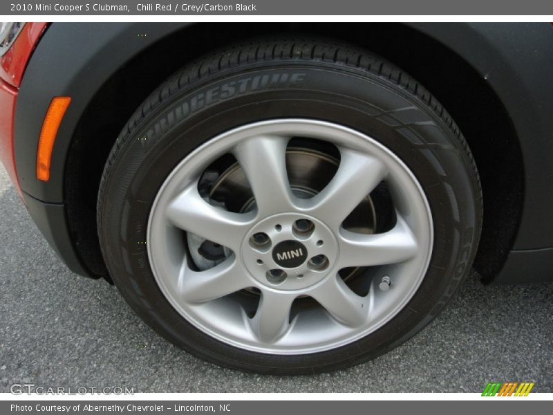 Chili Red / Grey/Carbon Black 2010 Mini Cooper S Clubman