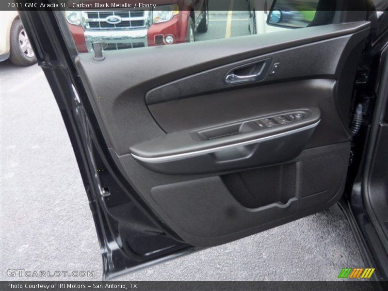 Carbon Black Metallic / Ebony 2011 GMC Acadia SL