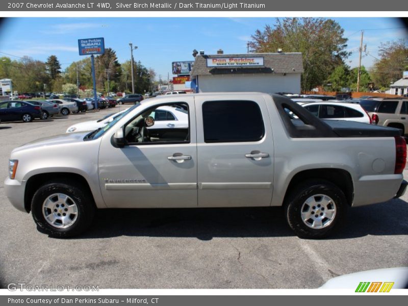 Silver Birch Metallic / Dark Titanium/Light Titanium 2007 Chevrolet Avalanche LT 4WD