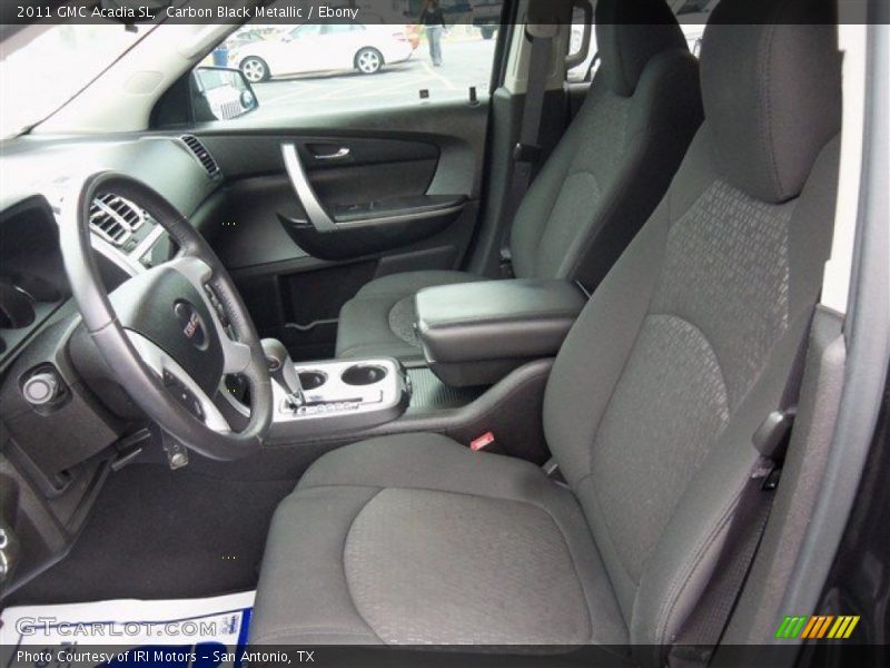 Carbon Black Metallic / Ebony 2011 GMC Acadia SL