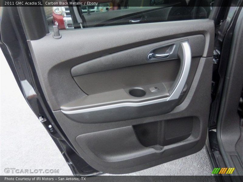 Carbon Black Metallic / Ebony 2011 GMC Acadia SL